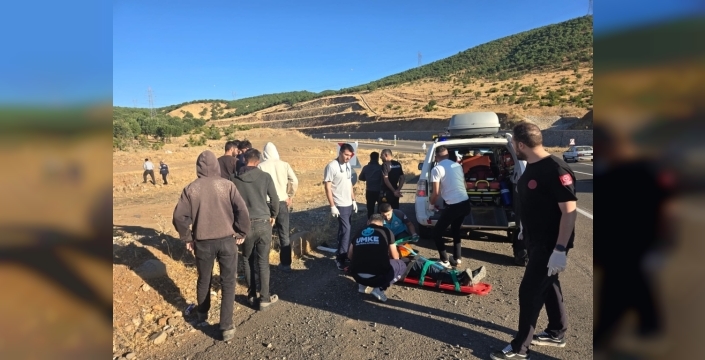 Bingöl'de trafik kazası: 3 yaralı