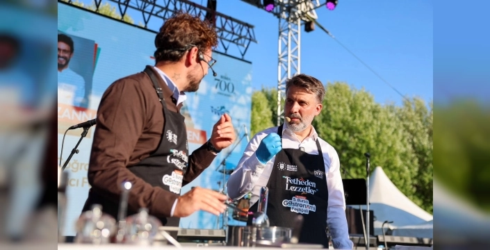Bursa gastronomi festivali ikinci gününde devam etti
