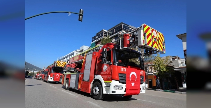 Bursa, itfaiye alanında Türkiye'ye örnek şehir olmayı hedefliyor