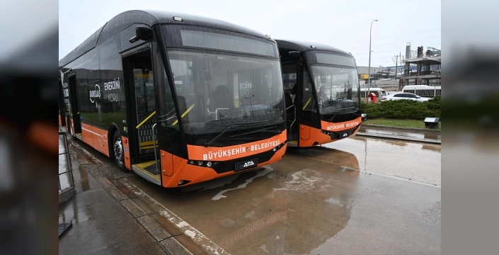 Bursa'ya 55 elektrikli otobüs ve yeni atık tesisi geliyor