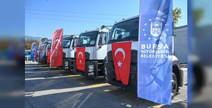 BUSKİ'ye 156 milyon liralık yeni araç filosu