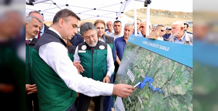 Çömlekköy Barajı'nın toplam maliyeti 4 milyar TL oldu