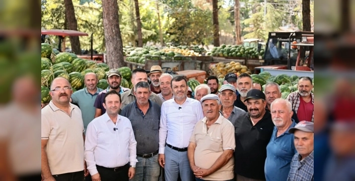 Denizli'de üreticinin karpuzu ihtiyaç sahiplerine ulaşacak