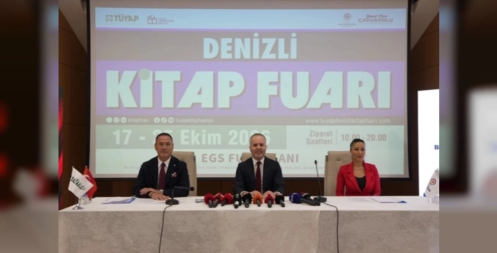 Denizli, TÜYAP Kitap Fuarı'na ev sahipliği yapacak