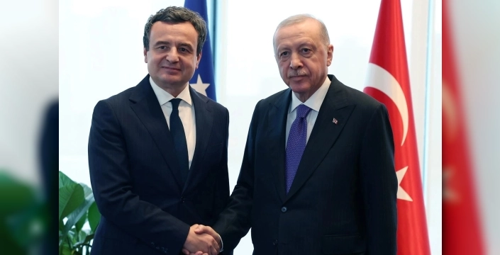 Erdoğan, Kosova Başbakanı'nı Türkevi'nde ağırladı
