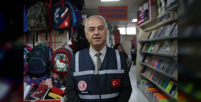 Erzurum'da kırtasiye fiyat denetimi yapıldı