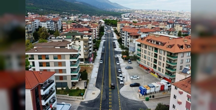 Gerzele'de Hakkı Dereköylü Caddesi yenilendi