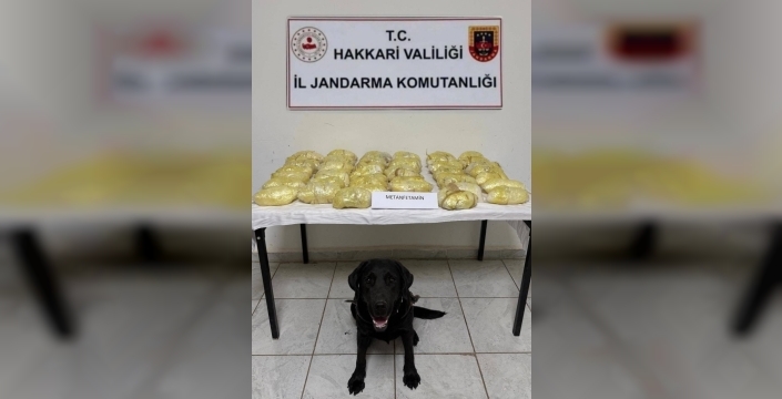 Hakkari'de durdurulan tırda 21 kilo 700 gram uyuşturucu bulundu