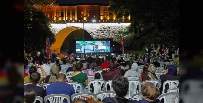 Irgandı Köprüsü'nde sinema akşamları devam ediyor