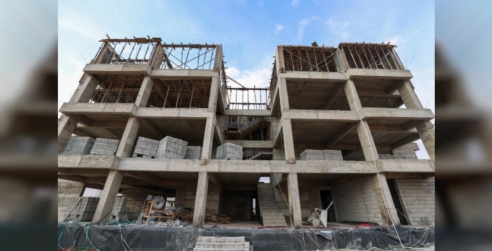 Karkamış'ta 100 konutluk proje hızla inşa ediliyor