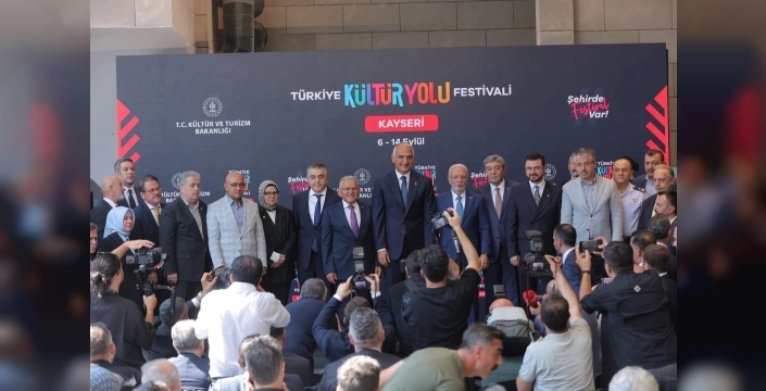 Kayseri'de Kültür Yolu Festivali için davet