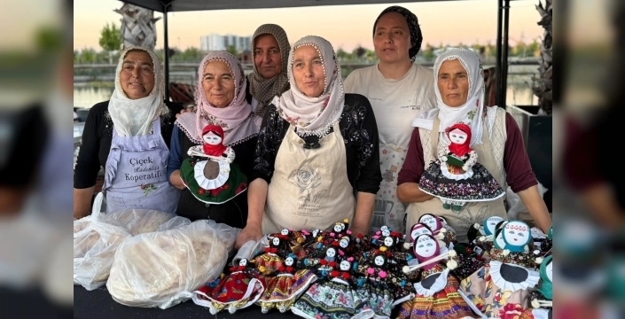 Kayseri Kadın Kooperatifleri, festivaldeki ürünlerini tanıtıyor