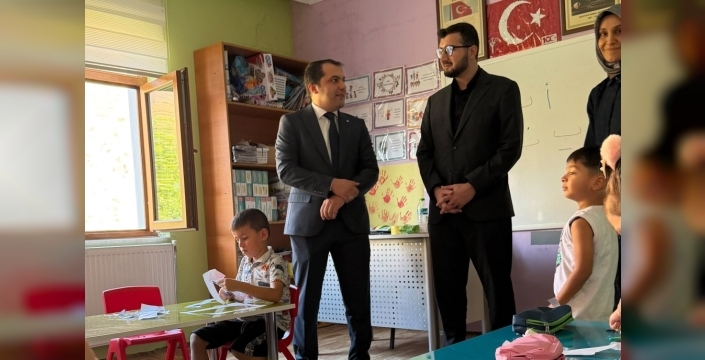 Keban Kaymakamı Onur, Kur'an kursunu ziyaret etti