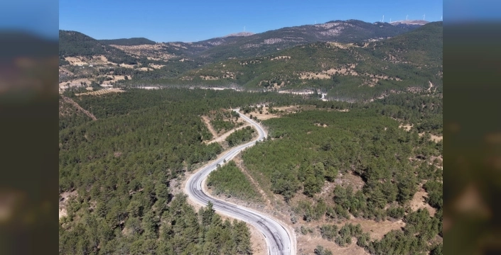 Keles'te 12,6 kilometre yol yenileme çalışması tamamlandı