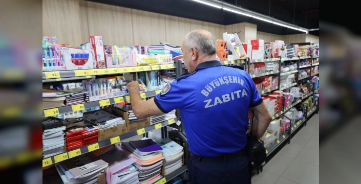 Kocaeli'de kırtasiye denetimleri eğitim yılı öncesi yapıldı