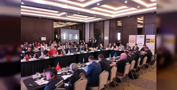 Konya'da uluslararası itfaiye çalıştayı düzenlendi