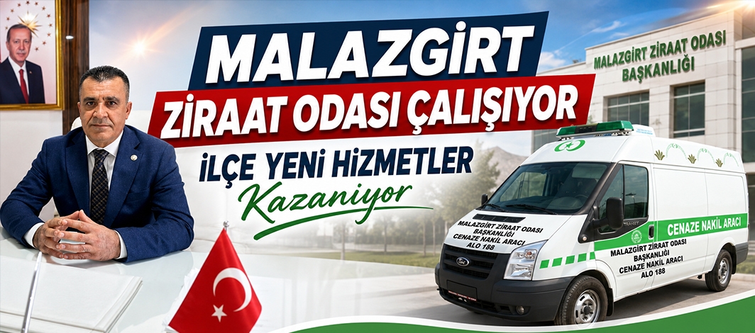 Malazgirt Ziraat Odası Çalışıyor İlçe Yeni Hizmetler Kazanıyor
