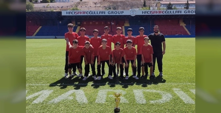 Mardin futbol takımı Türkiye ikinciliğini kazandı