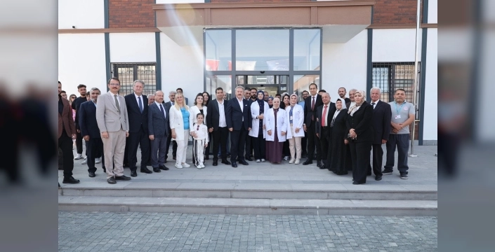 Melikgazi'de diş sağlığı polikliniği açılışı yapıldı