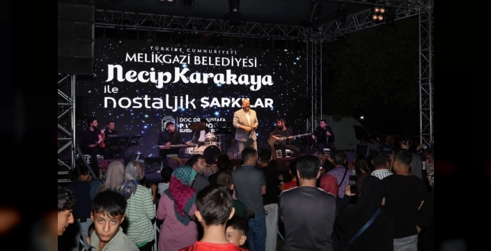 Melikgazi'de Necip Karakaya sahne aldı