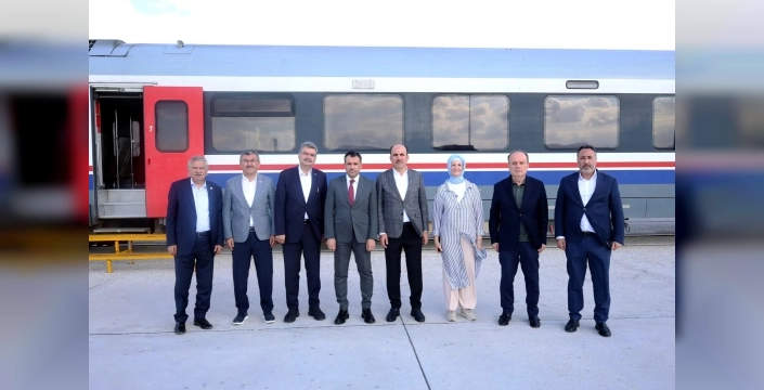 Milletvekilleri Konya'daki raylı sistem projelerini inceledi