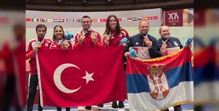 Milli takım Akdeniz Oyunları'nda altın madalyayı kaptı