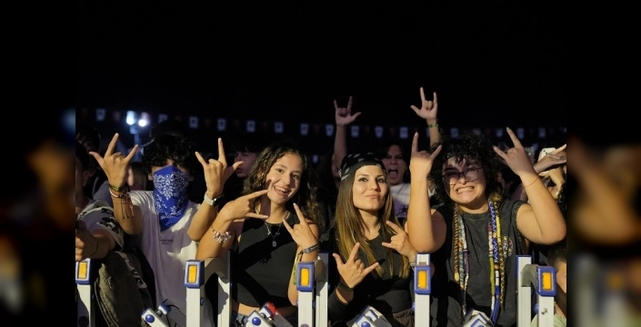Motofest'te üçüncü gün müzik şöleni yaşandı