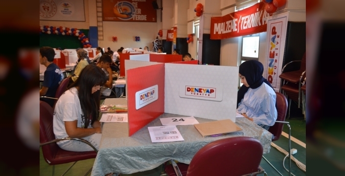 Muş'ta Deneyap sınavı yapıldı