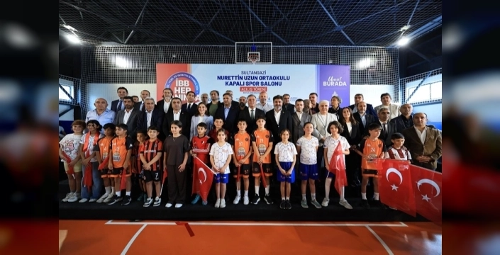Nurettin Uzun Ortaokulu spor salonu hizmete girdi