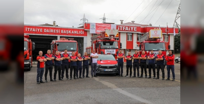 Ordu'da itfaiyeciler haftası kutlanıyor