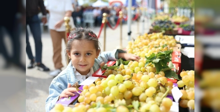 Osmangazi'de 12. üzüm festivali coşkuyla kutlandı