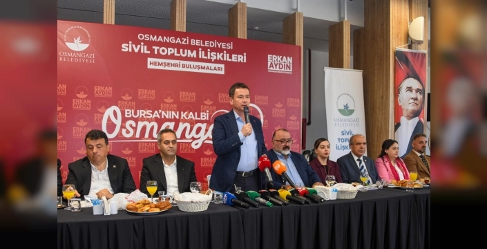 Osmangazi'de hemşehri dernekleri ile buluşma