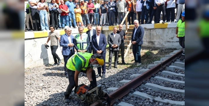 Sakarya'da şehir içi raylar yer altına alınıyor