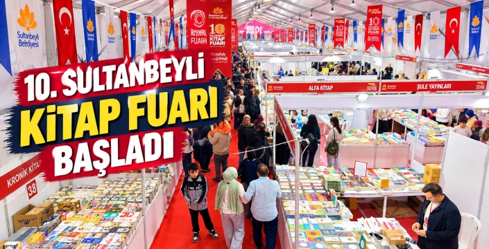 Sultanbeyli kitap fuarına 102 yayınevi 70 yazar katılacak