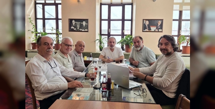 Talas belediye başkanı İstanbul'da yazar buluşması için görüştü