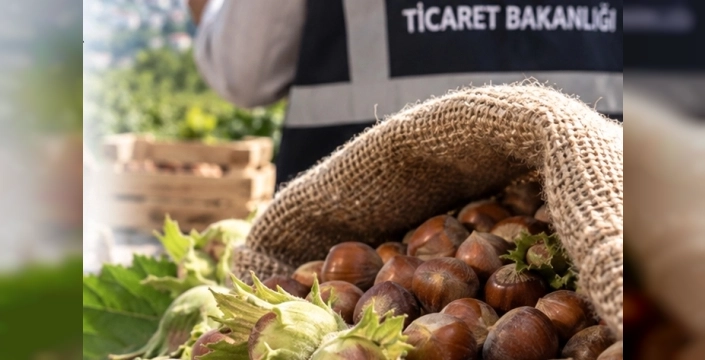 Ticaret Bakanlığı, fındık piyasasında denetim başlattı