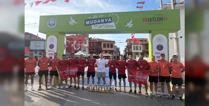 TSK triatlon takımı, Türkiye şampiyonluğunu kazandı