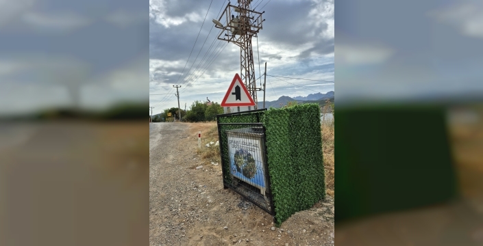 Tunceli'de çöp konteynerleri kafesle çevreleniyor