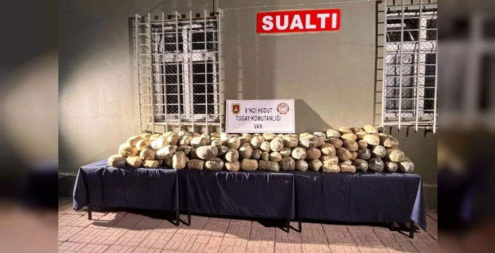 Van hudut hattında 412 kilogram uyuşturucu yakalandı