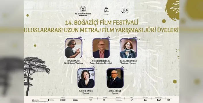 14. Boğaziçi Film Festivali jürisi belli oldu