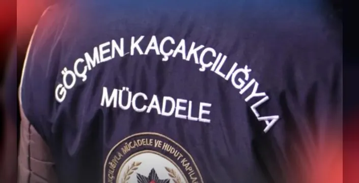 33 ilde düzenlenen operasyonda 2 bin 822 düzensiz göçmen yakalandı
