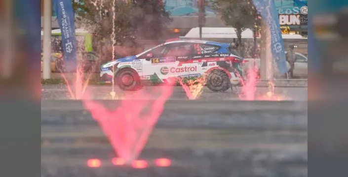 43. Kocaeli Rallisi yarışmacıları start aldı