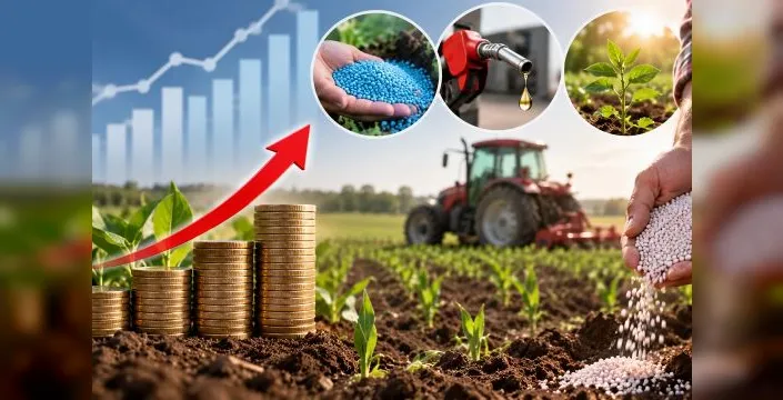 Ağustos ayında tarımsal girdi maliyetleri yükseldi