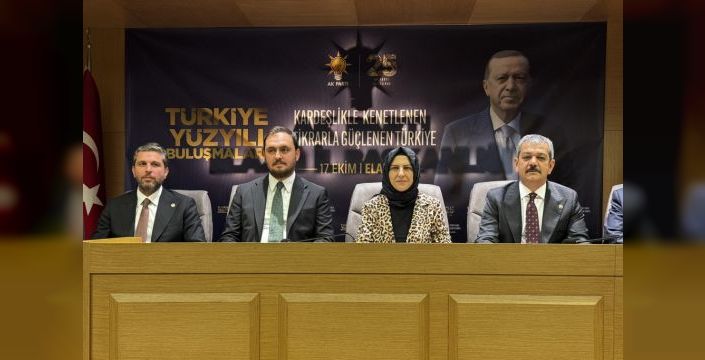 AK Parti'li Terzioğlu'ndan Elazığ'da 'Türkiye Yüzyılı' buluşması