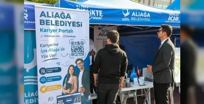 Aliağa'da kariyer ve iş fuarı gerçekleştirildi