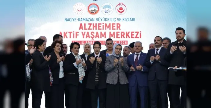 Alzheimer yaşam merkezi hizmete açıldı