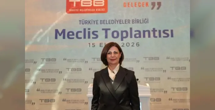 Ayşe Ünlüce belediyeler birliği başkan vekili seçildi
