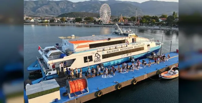 Balıkesir deniz otobüsü sezonu tamamlandı