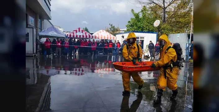 Beylikdüzü'nde KBRN riskleri için ilk etkinlik