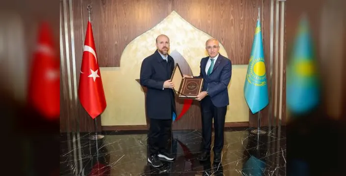 Bilal Erdoğan ve Hüseyin Karaman görüştü
